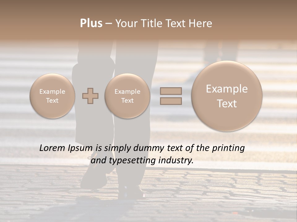 Big Body Business PowerPoint Template
