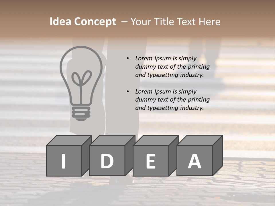 Big Body Business PowerPoint Template