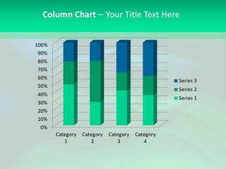 Flowing Trendy Design PowerPoint Template