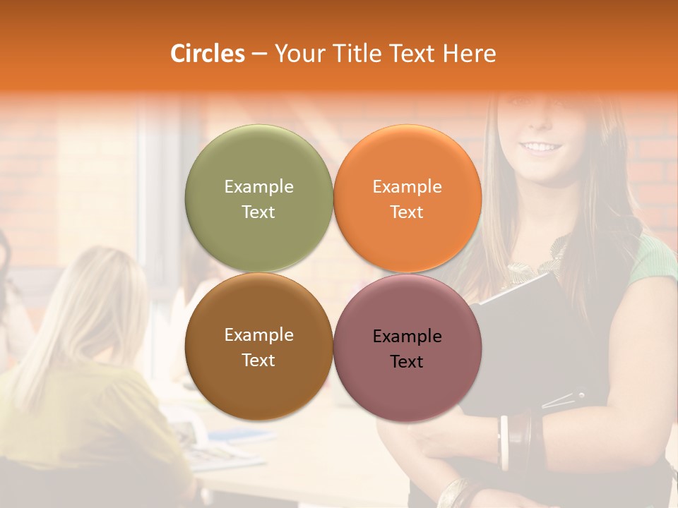 Horizontal Having Clothing PowerPoint Template