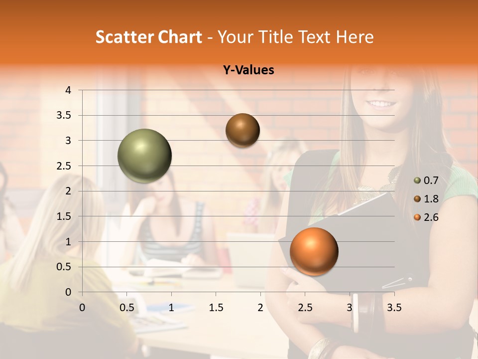 Horizontal Having Clothing PowerPoint Template