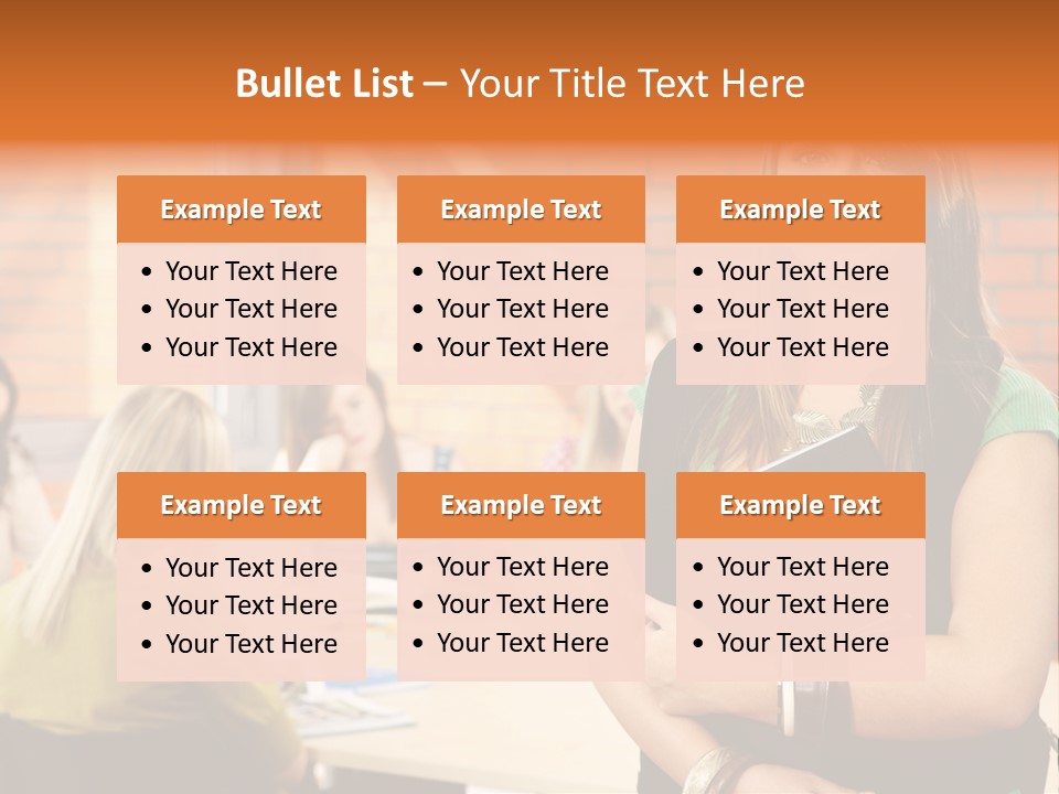 Horizontal Having Clothing PowerPoint Template