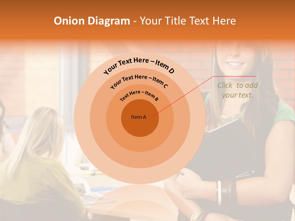 Horizontal Having Clothing PowerPoint Template