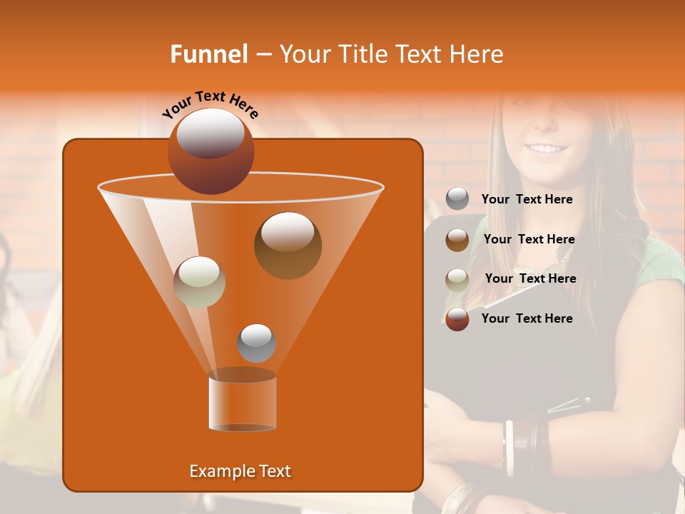 Horizontal Having Clothing PowerPoint Template
