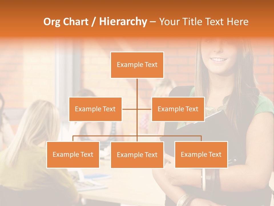 Horizontal Having Clothing PowerPoint Template