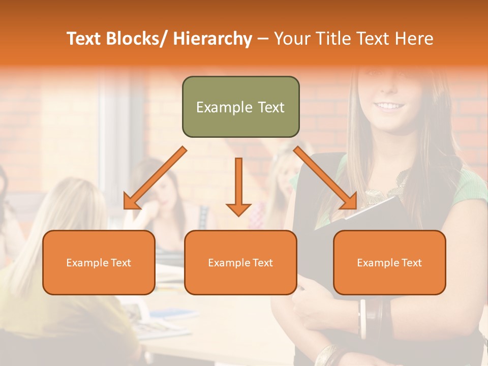 Horizontal Having Clothing PowerPoint Template