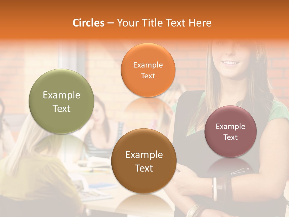 Horizontal Having Clothing PowerPoint Template