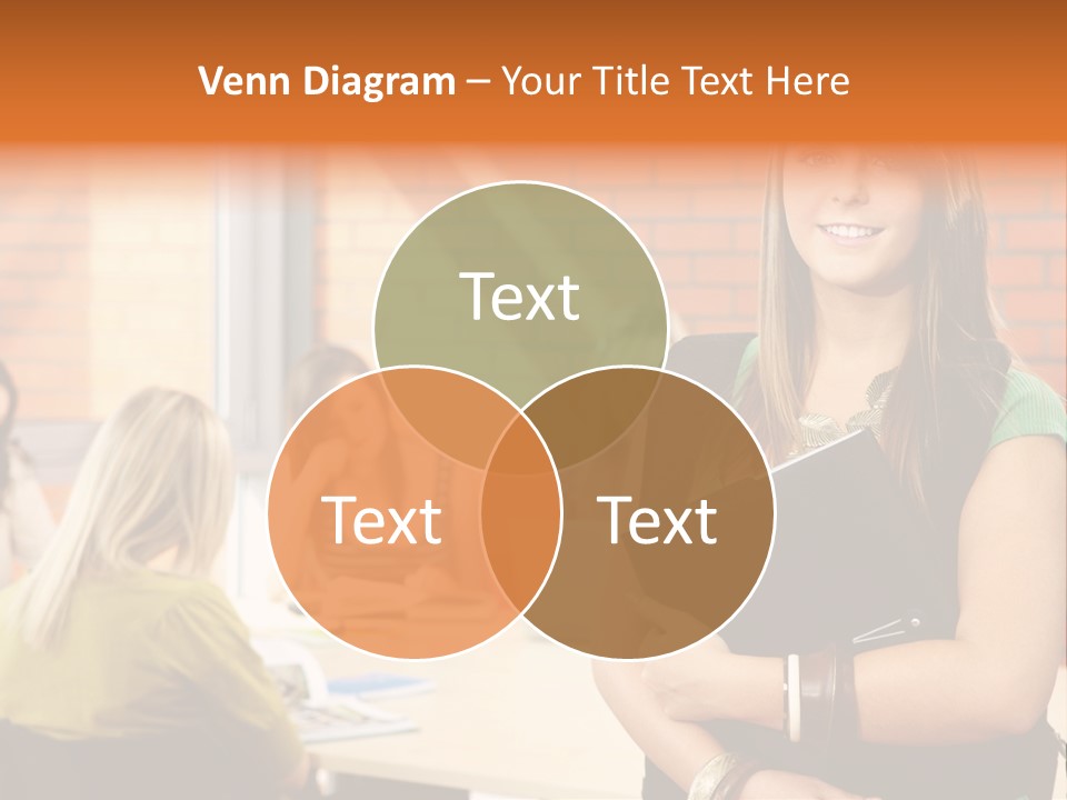 Horizontal Having Clothing PowerPoint Template