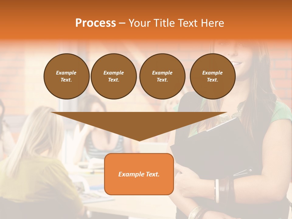 Horizontal Having Clothing PowerPoint Template