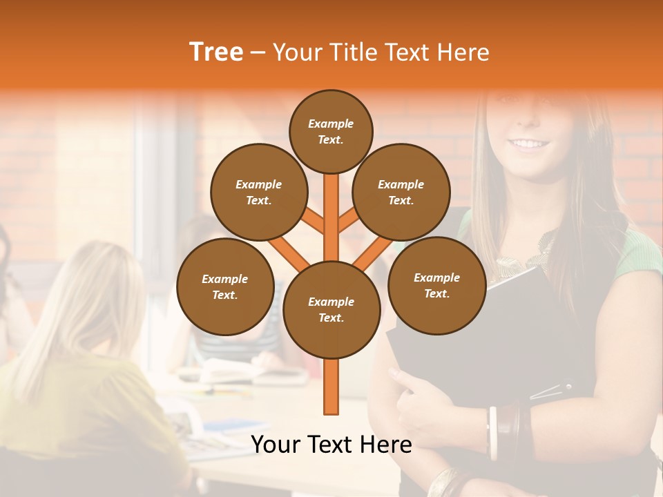 Horizontal Having Clothing PowerPoint Template