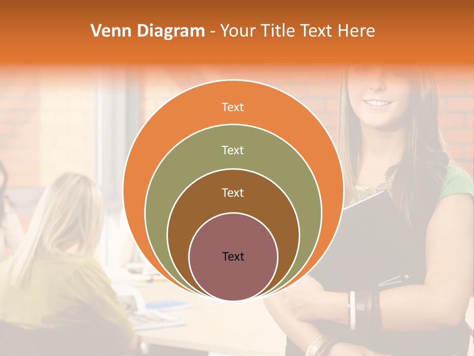 Horizontal Having Clothing PowerPoint Template