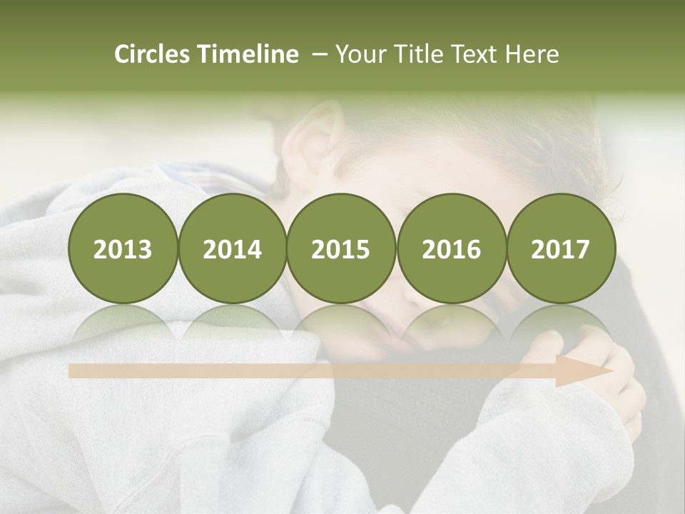 Horizontal Having Clothing PowerPoint Template