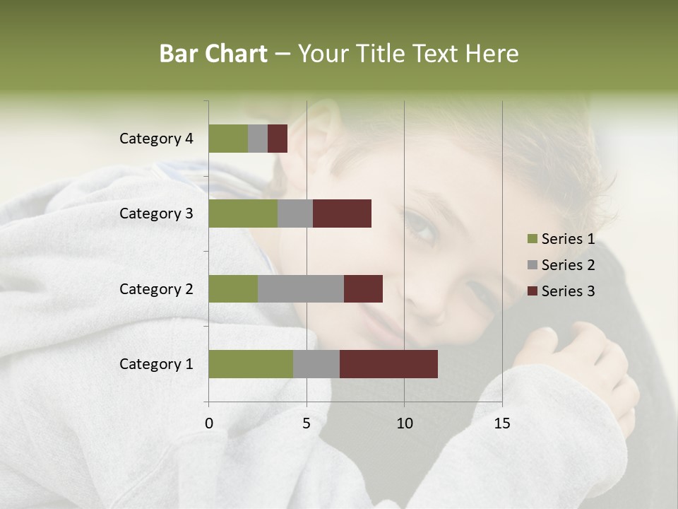 Horizontal Having Clothing PowerPoint Template