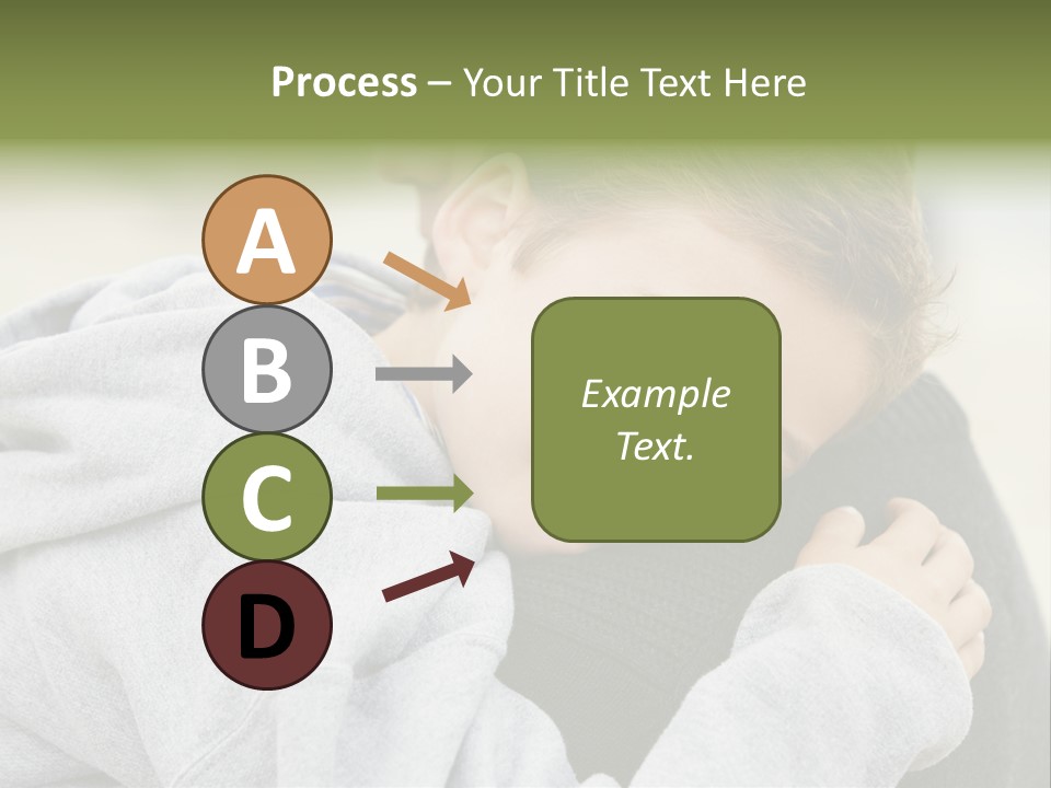 Horizontal Having Clothing PowerPoint Template