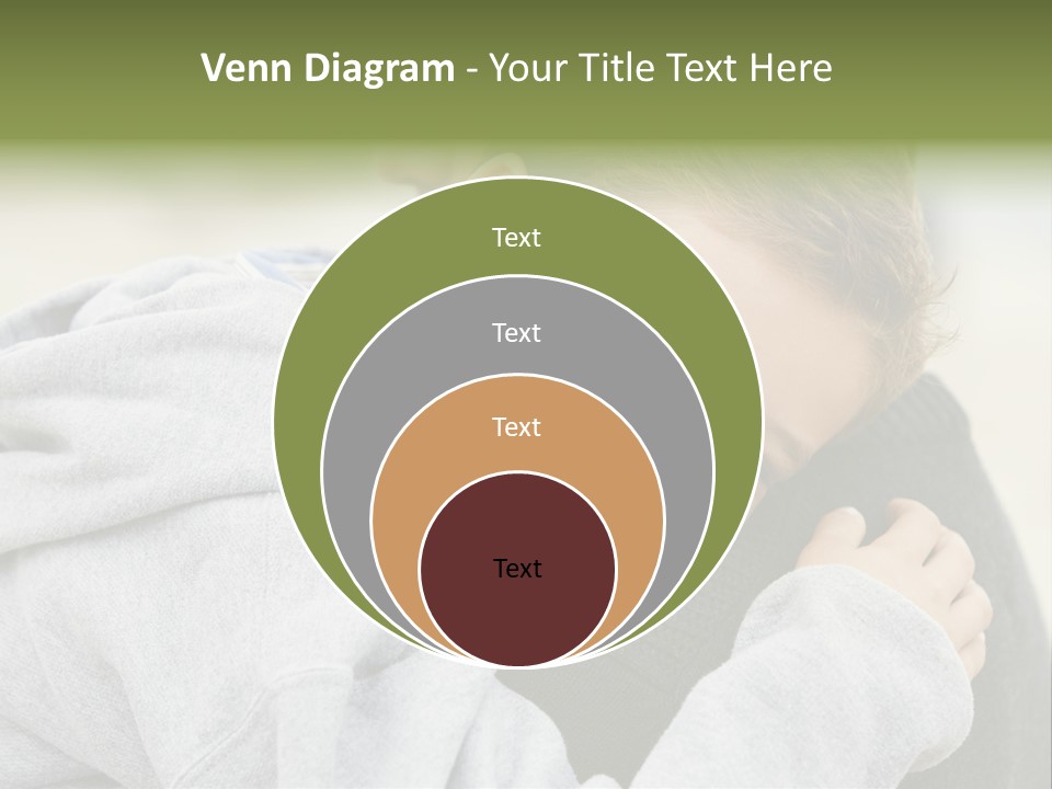 Horizontal Having Clothing PowerPoint Template