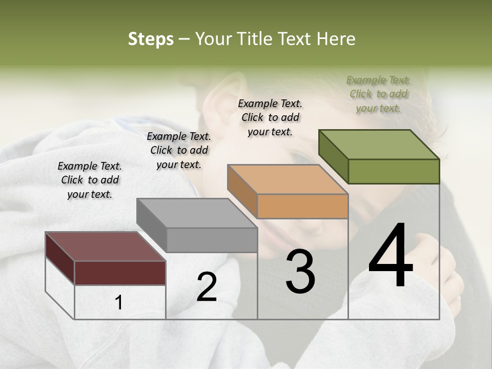 Horizontal Having Clothing PowerPoint Template