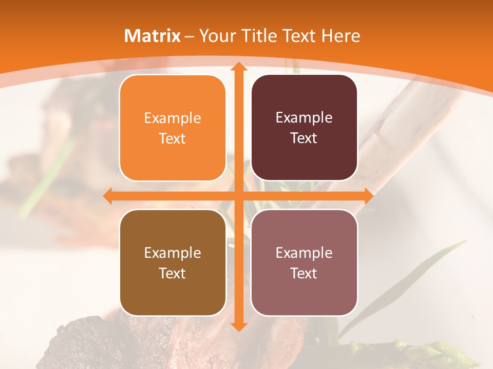 Restaurant Grill Meat PowerPoint Template