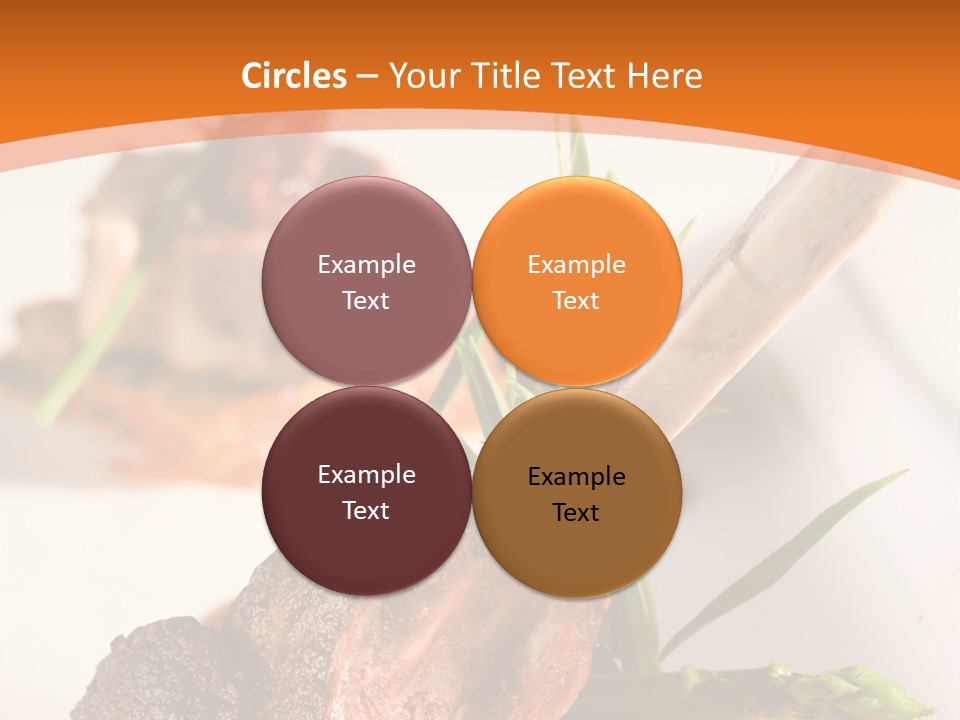 Restaurant Grill Meat PowerPoint Template