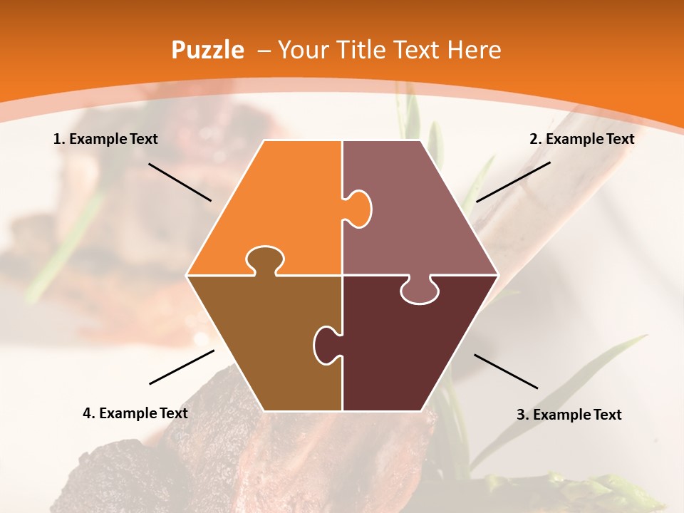 Restaurant Grill Meat PowerPoint Template
