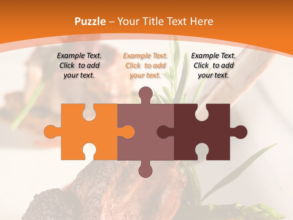 Restaurant Grill Meat PowerPoint Template