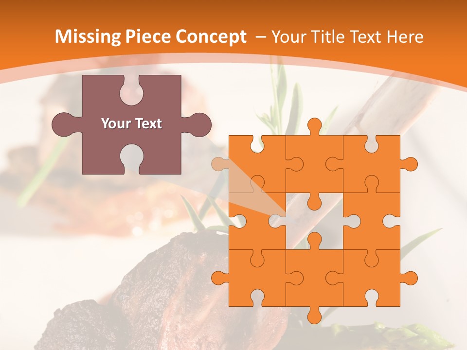 Restaurant Grill Meat PowerPoint Template