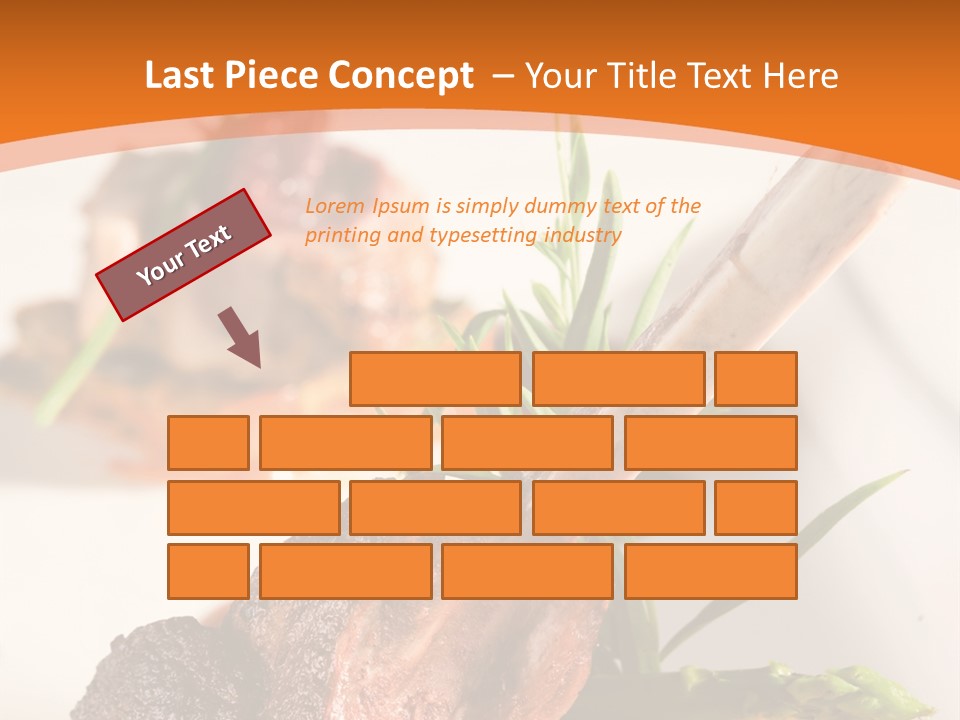 Restaurant Grill Meat PowerPoint Template
