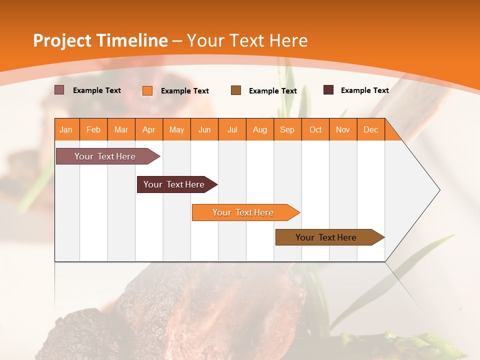 Restaurant Grill Meat PowerPoint Template
