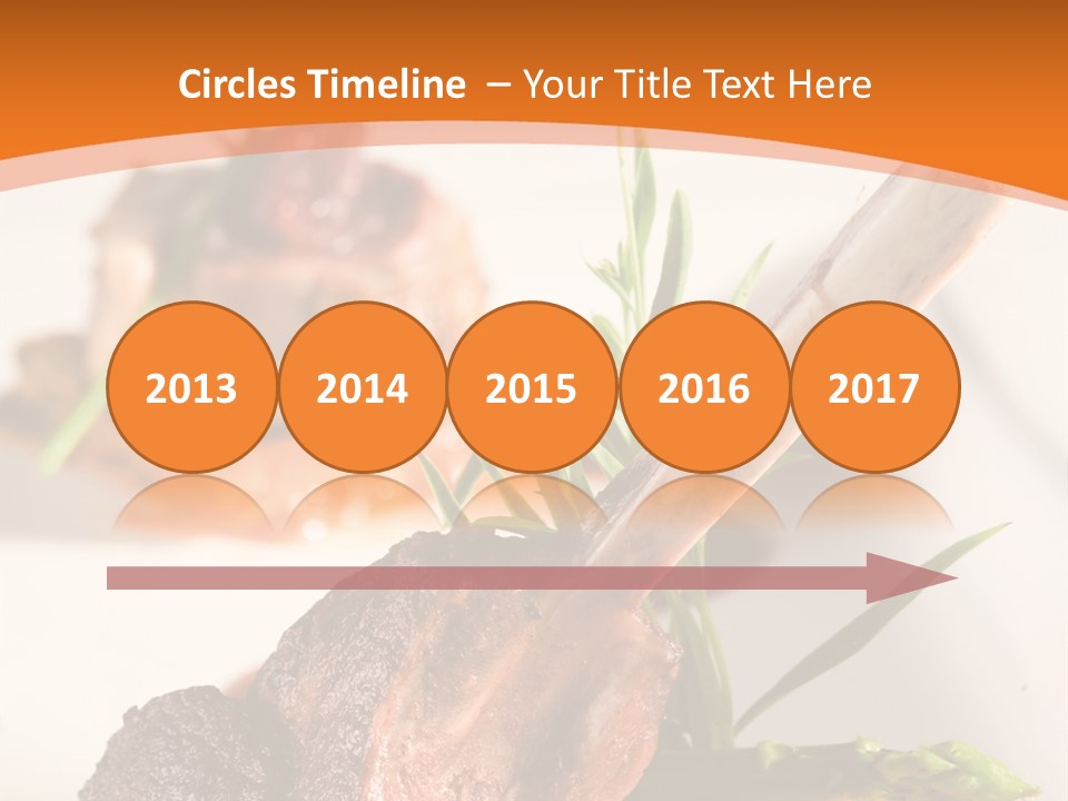 Restaurant Grill Meat PowerPoint Template