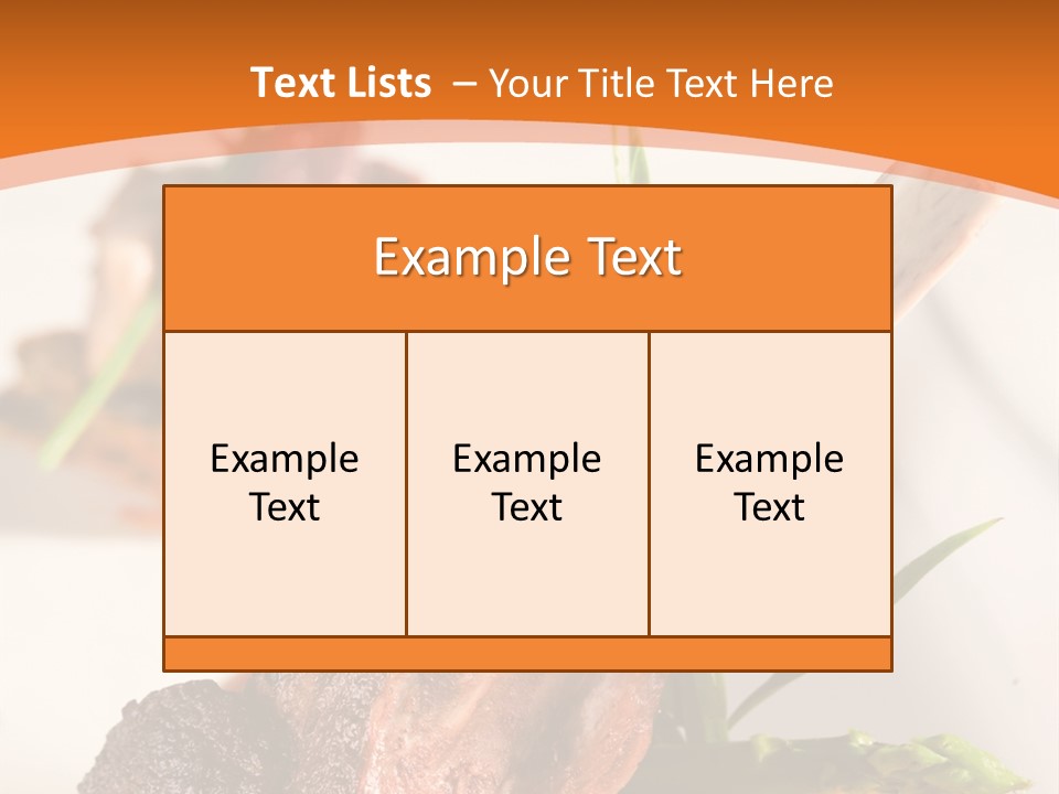 Restaurant Grill Meat PowerPoint Template