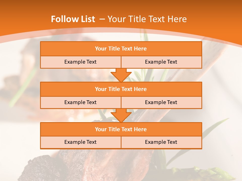 Restaurant Grill Meat PowerPoint Template