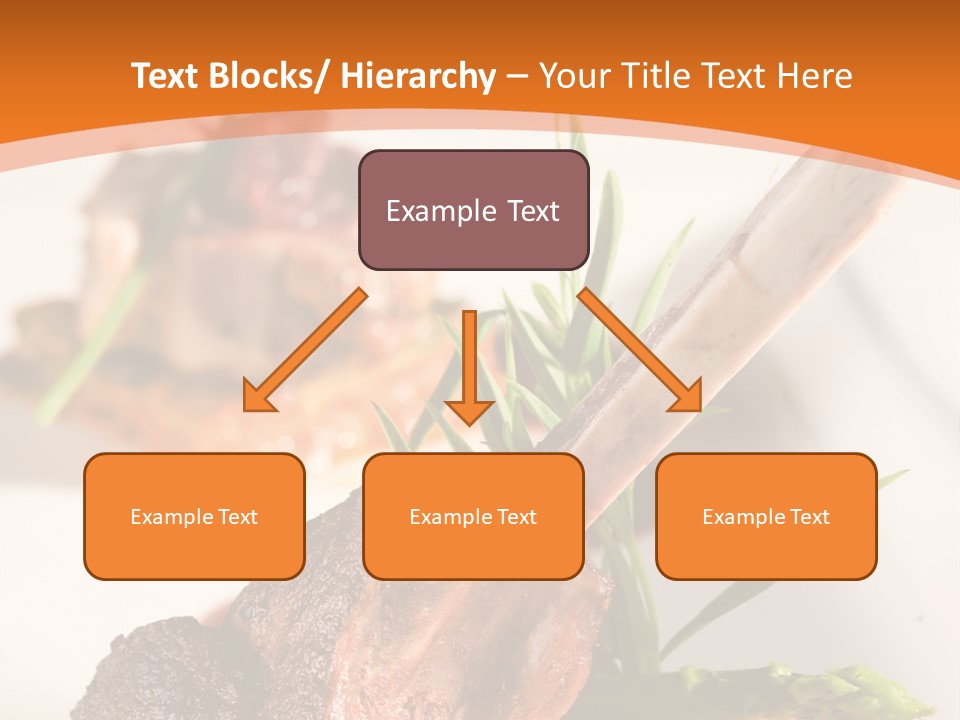 Restaurant Grill Meat PowerPoint Template