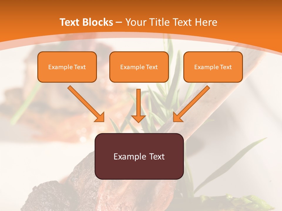 Restaurant Grill Meat PowerPoint Template