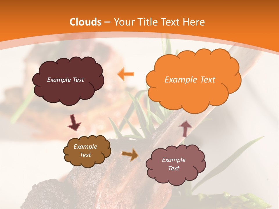 Restaurant Grill Meat PowerPoint Template