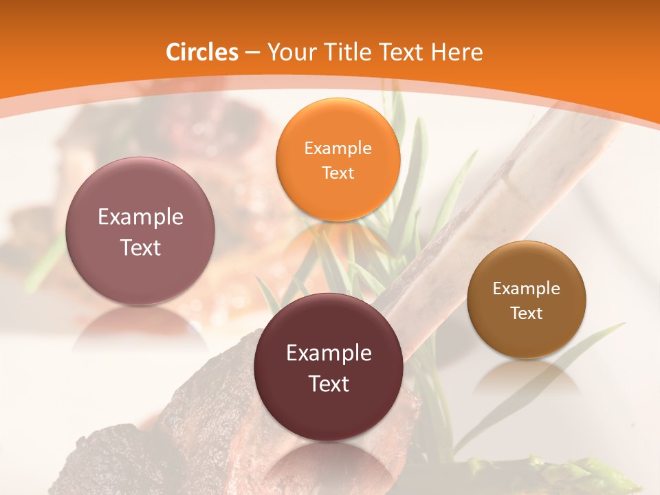 Restaurant Grill Meat PowerPoint Template
