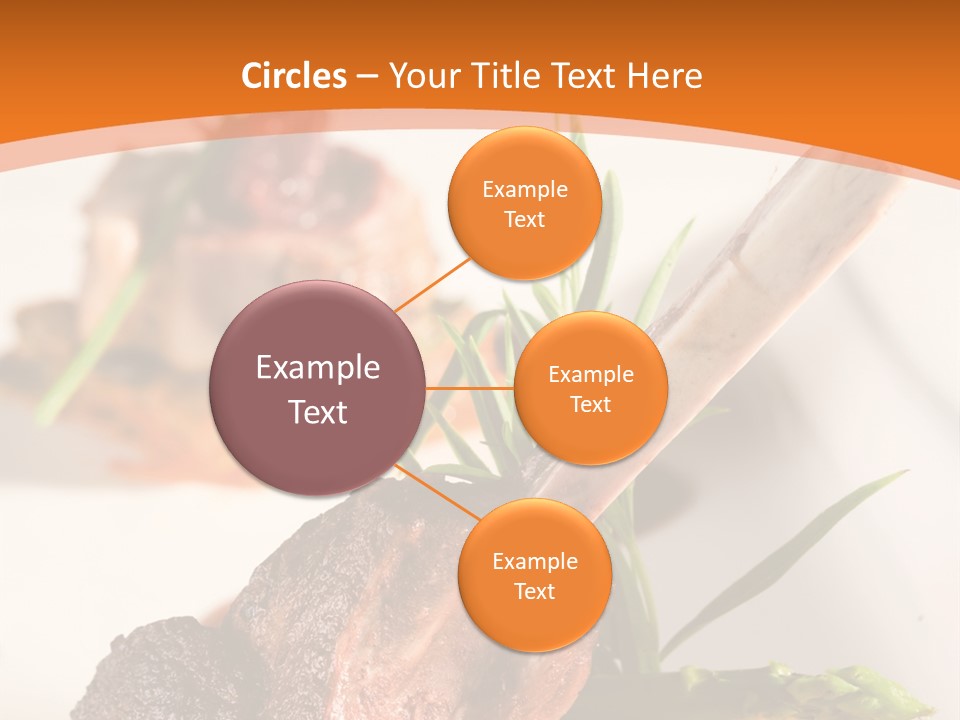 Restaurant Grill Meat PowerPoint Template