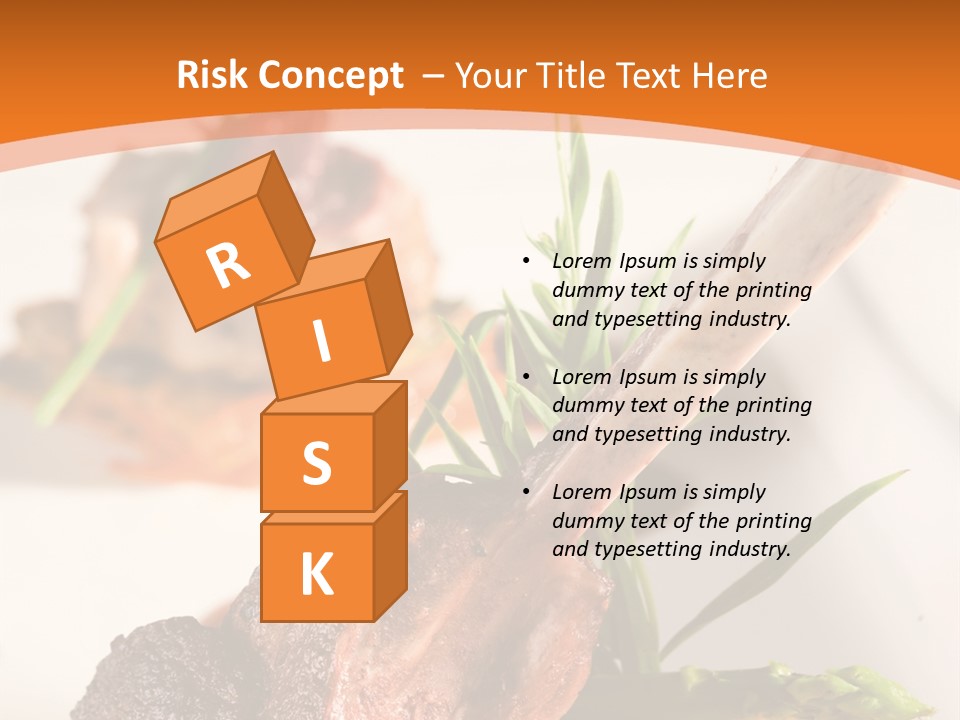 Restaurant Grill Meat PowerPoint Template