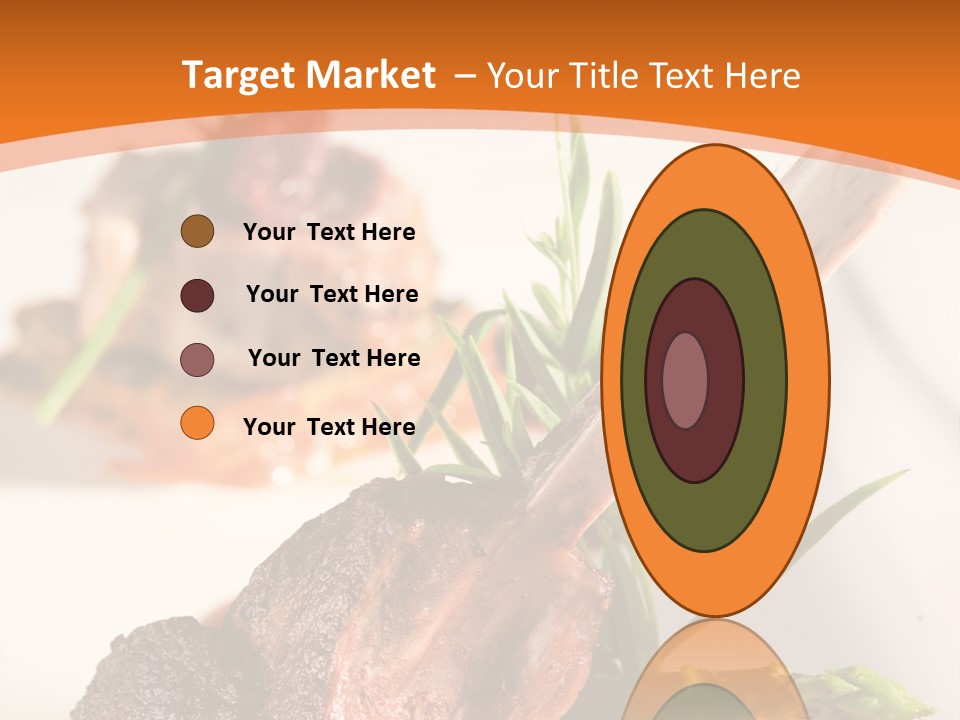 Restaurant Grill Meat PowerPoint Template