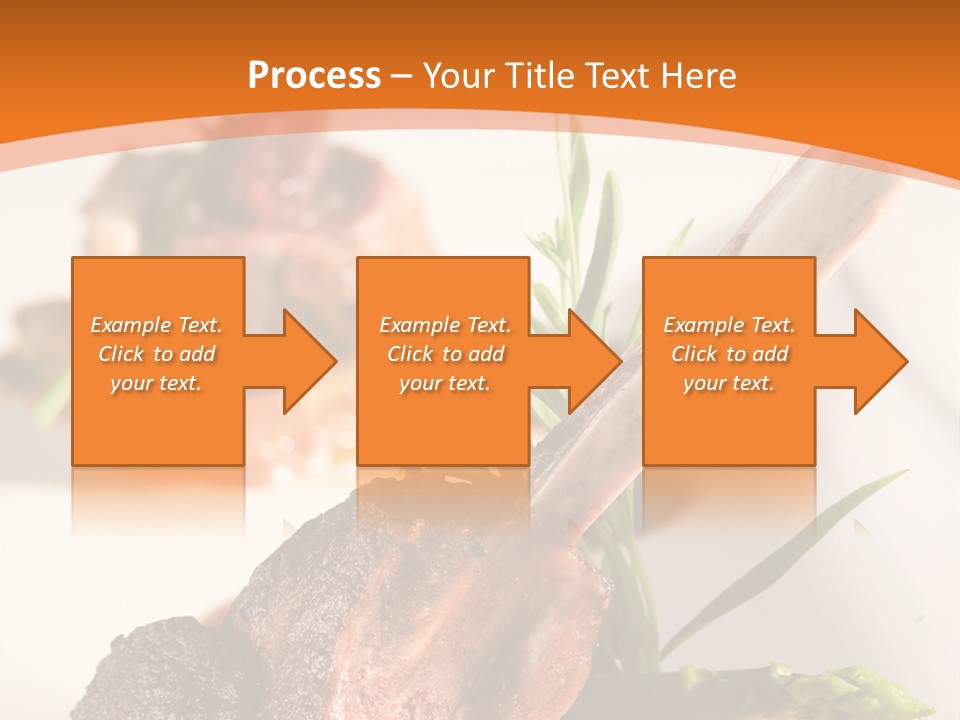 Restaurant Grill Meat PowerPoint Template