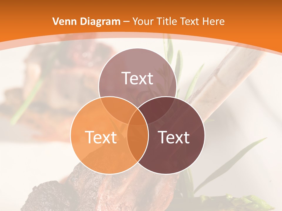 Restaurant Grill Meat PowerPoint Template