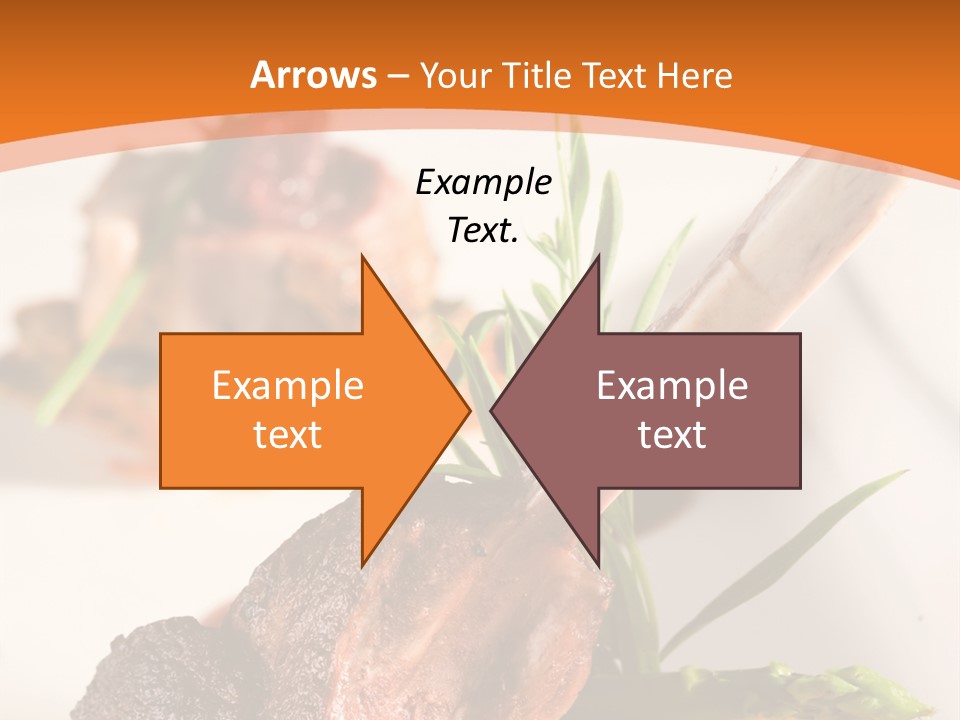 Restaurant Grill Meat PowerPoint Template