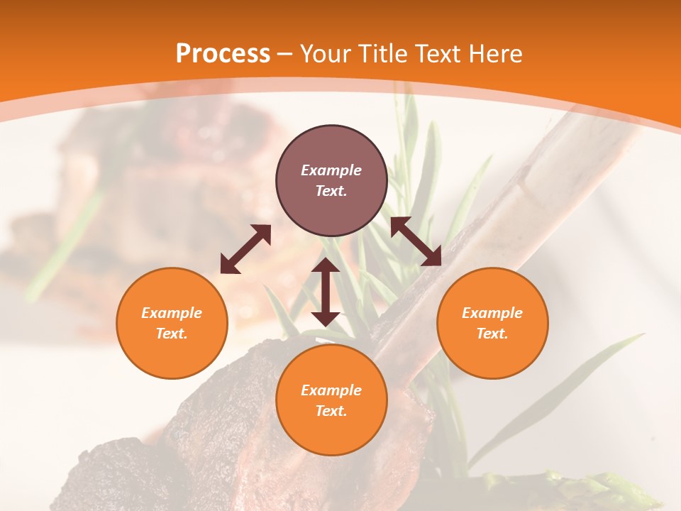 Restaurant Grill Meat PowerPoint Template