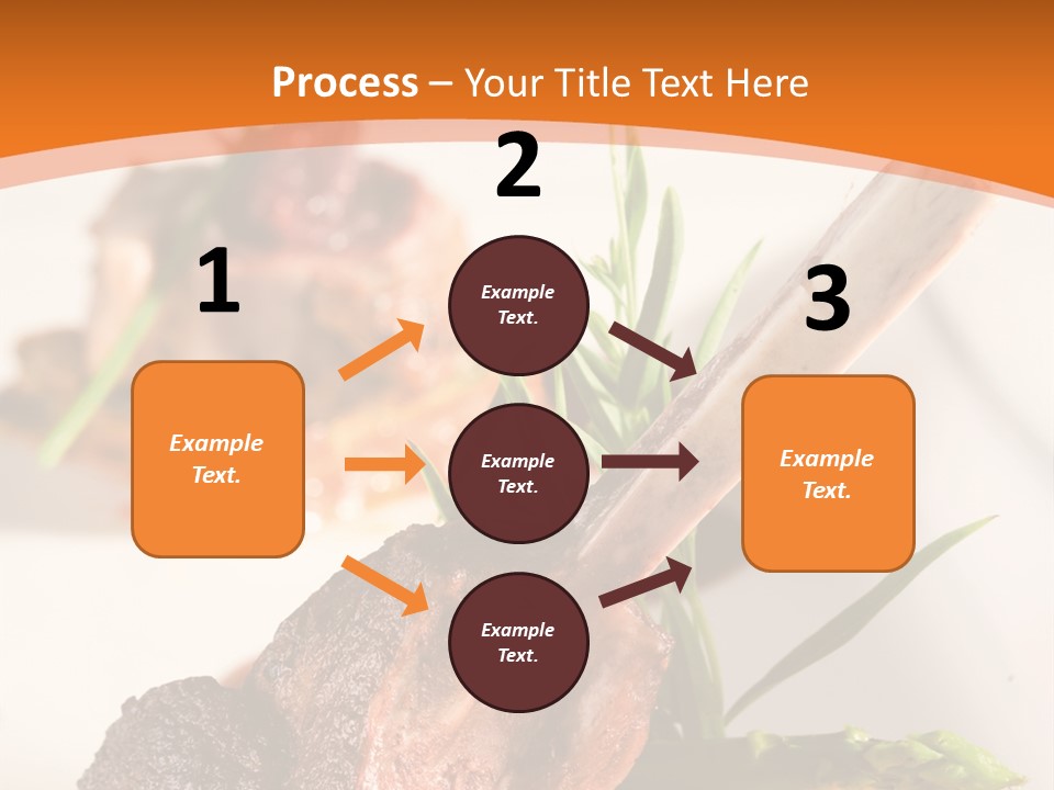 Restaurant Grill Meat PowerPoint Template