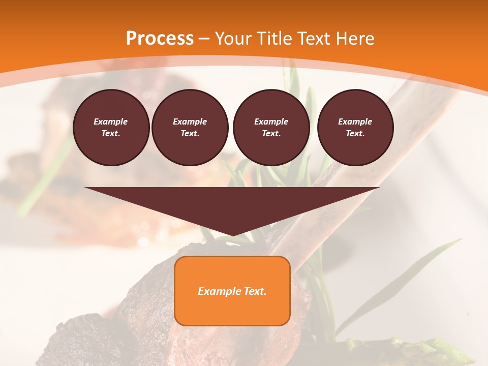 Restaurant Grill Meat PowerPoint Template