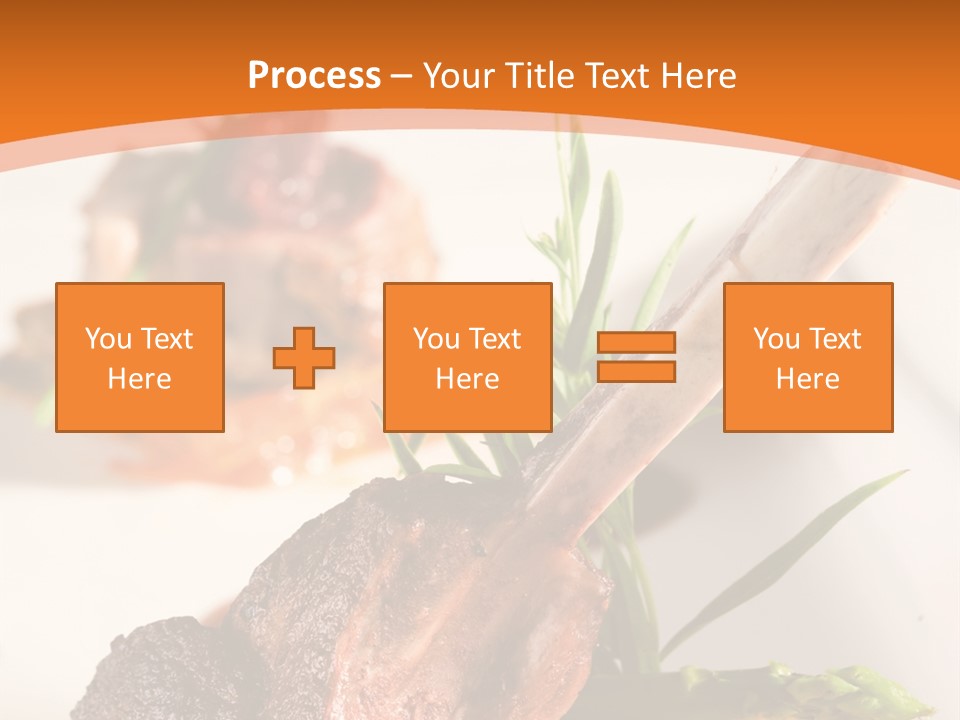 Restaurant Grill Meat PowerPoint Template