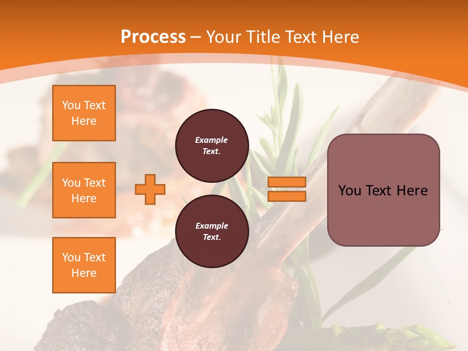 Restaurant Grill Meat PowerPoint Template