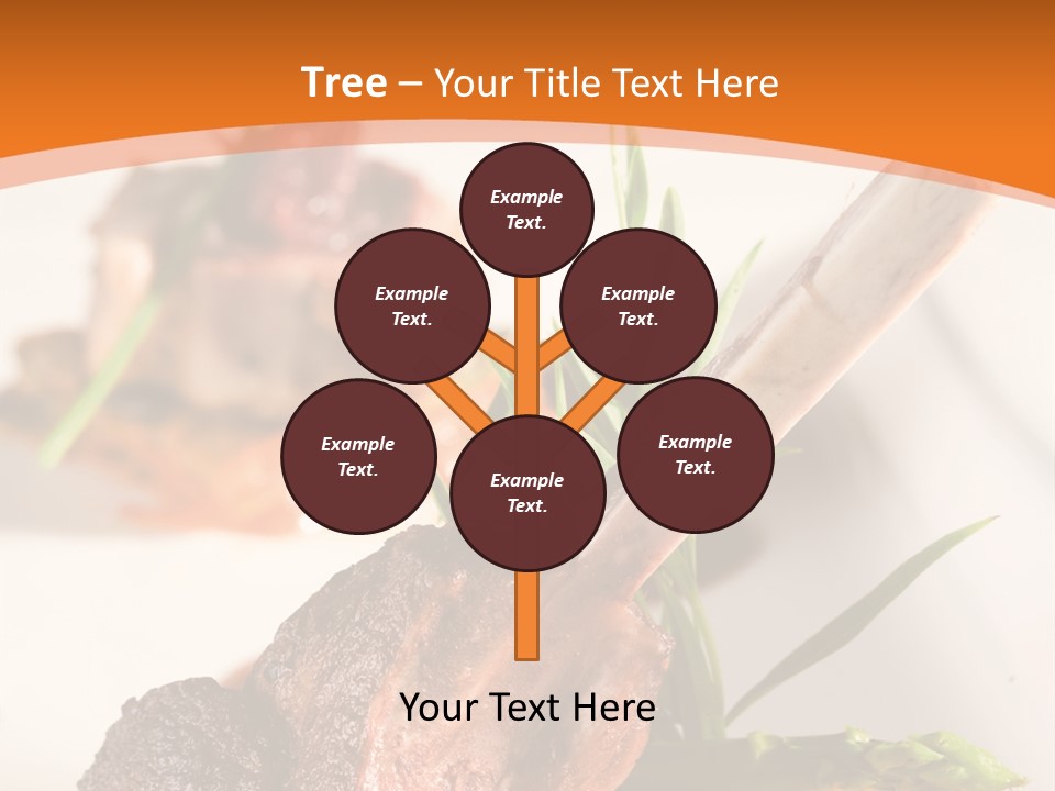 Restaurant Grill Meat PowerPoint Template