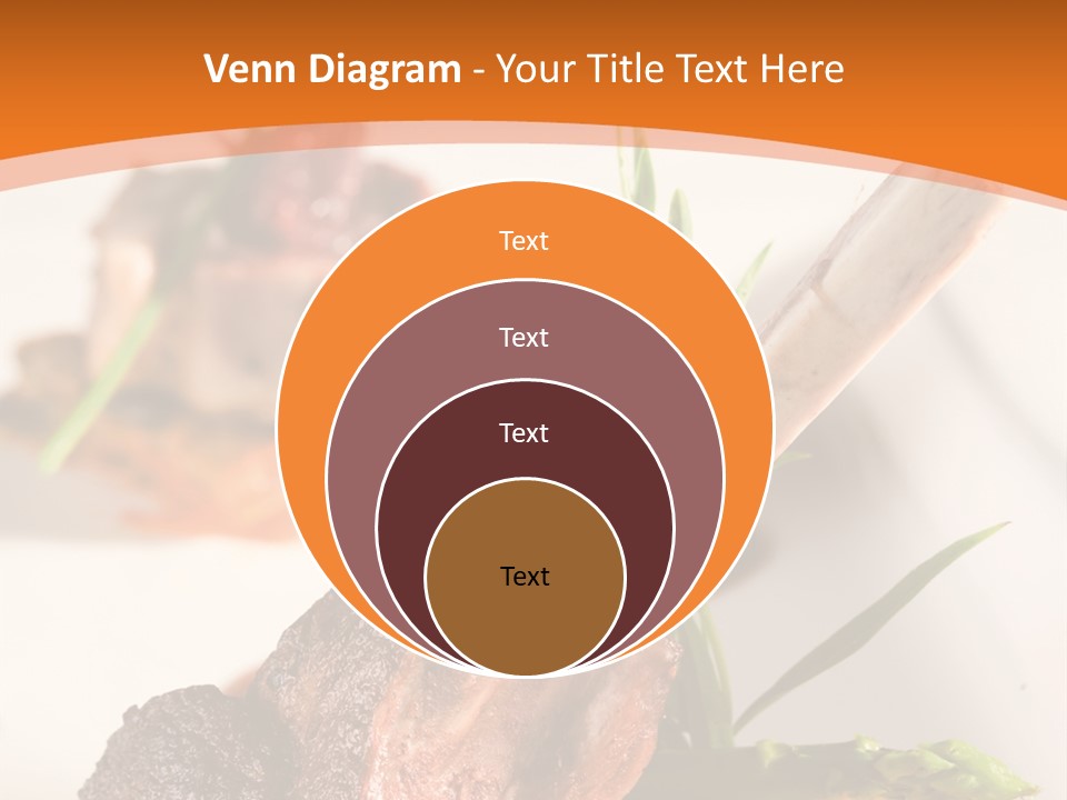 Restaurant Grill Meat PowerPoint Template