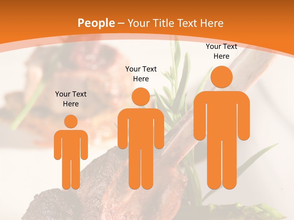 Restaurant Grill Meat PowerPoint Template