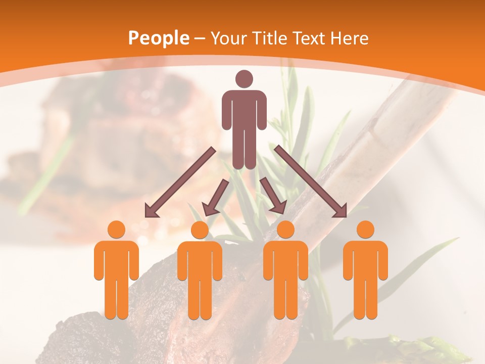Restaurant Grill Meat PowerPoint Template
