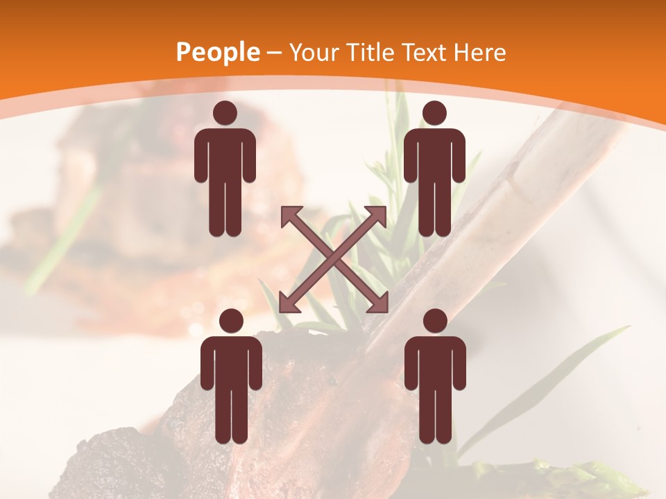 Restaurant Grill Meat PowerPoint Template